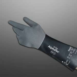 AlphaTec Chemical Glove (Grey)