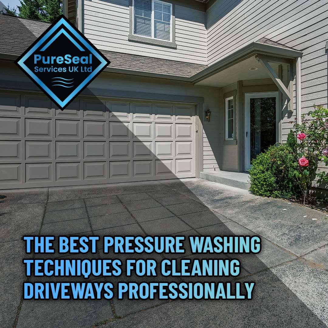 The Best Pressure Washing Techniques for Cleaning Driveways Professionally
