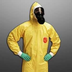 Tychem 2000C Chemical Protective Hooded Coverall