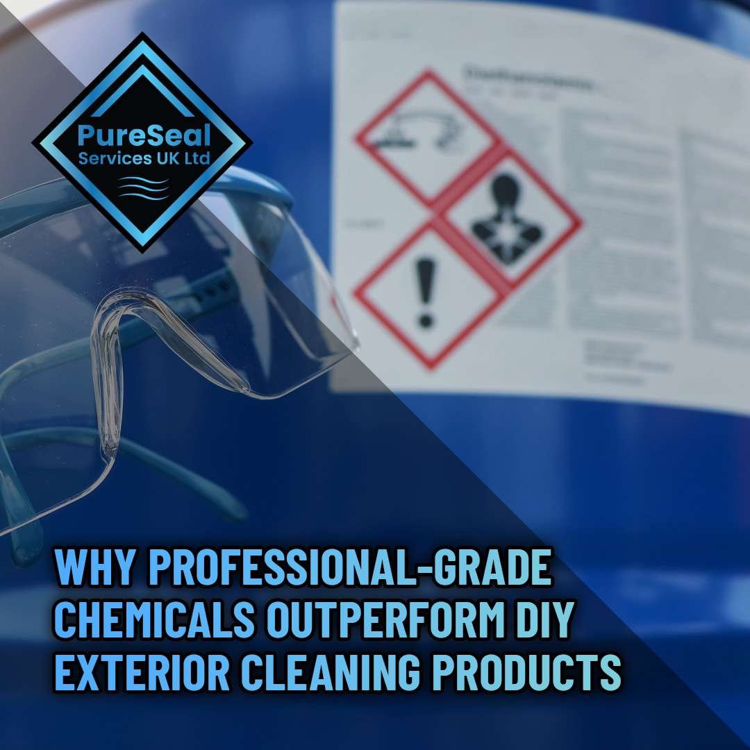Why Professional-Grade Chemicals Outperform DIY Exterior Cleaning Products